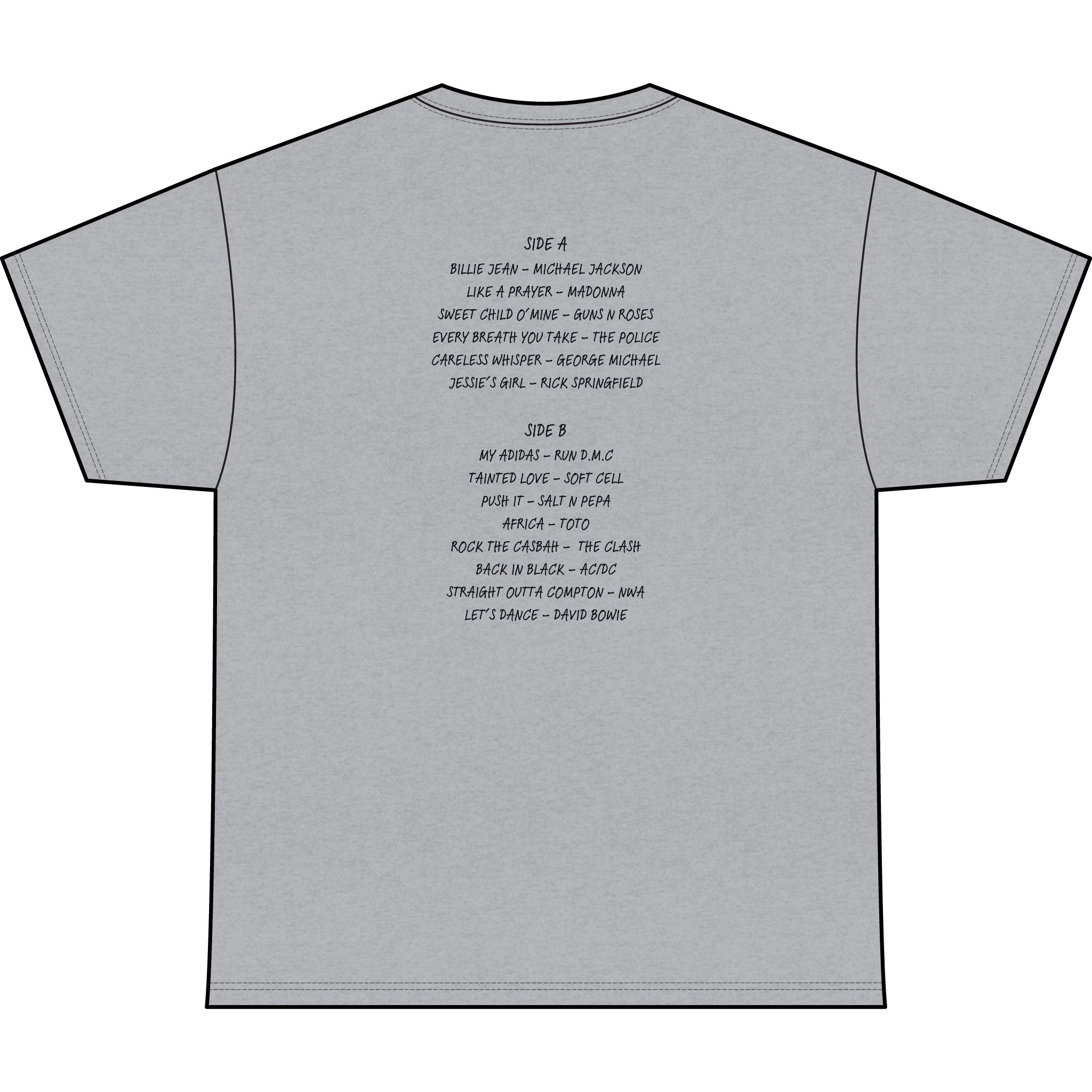 80's Mixed Tape Tee 2.0