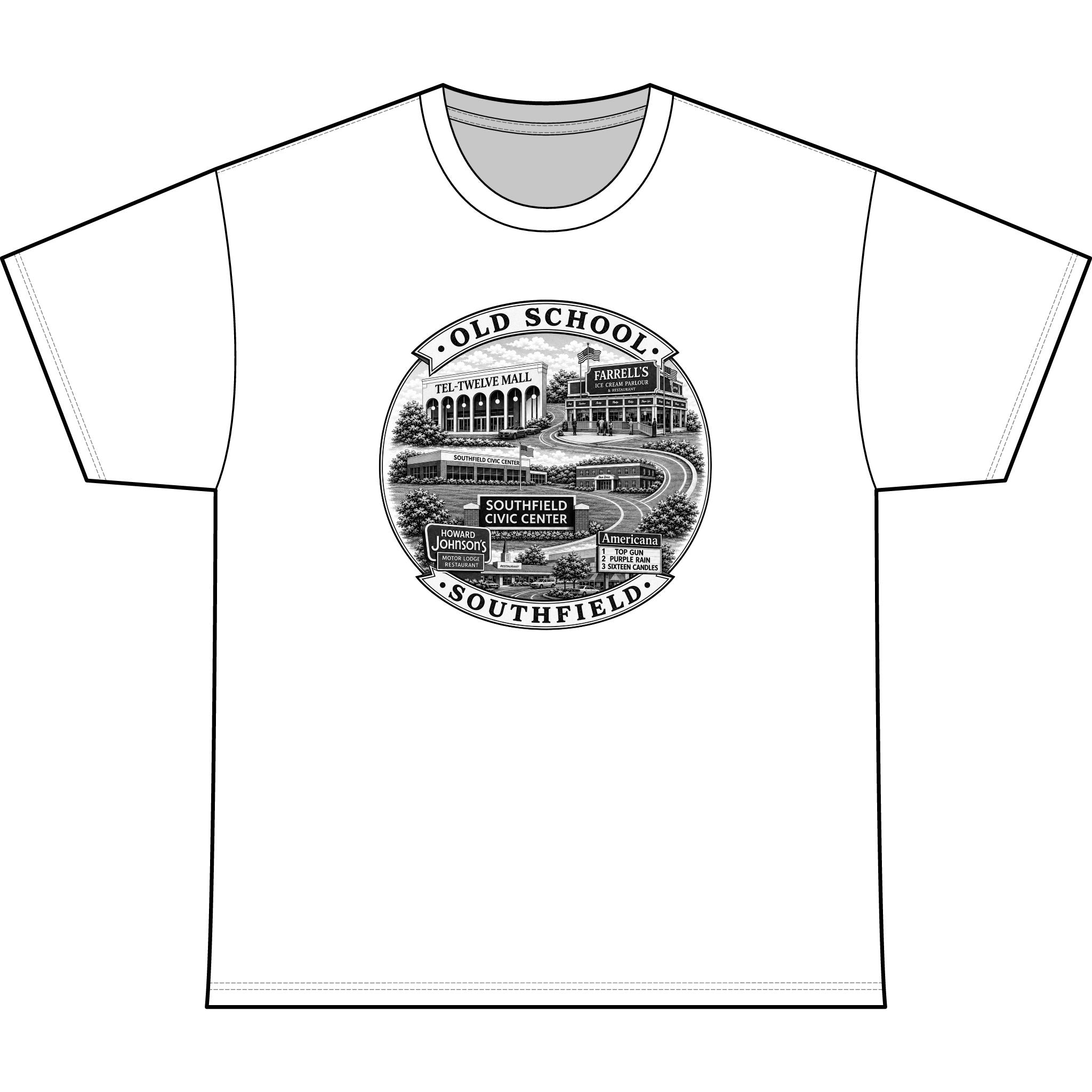 Old School Southfield Tee 2.0