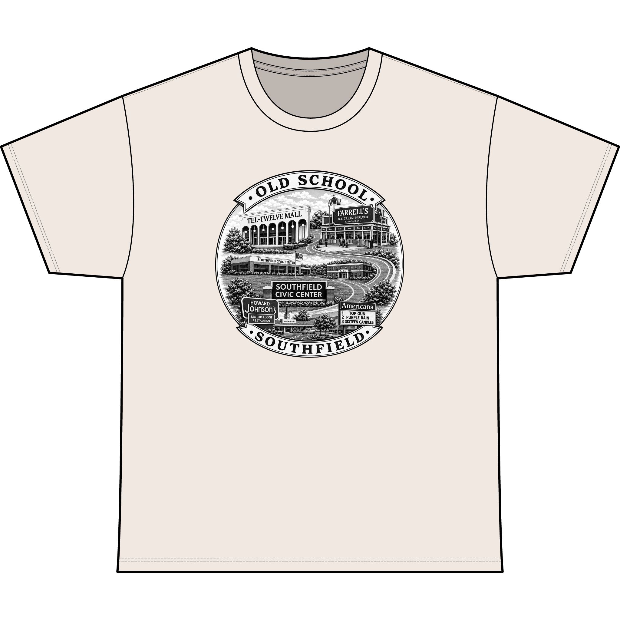 Old School Southfield Tee 2.0