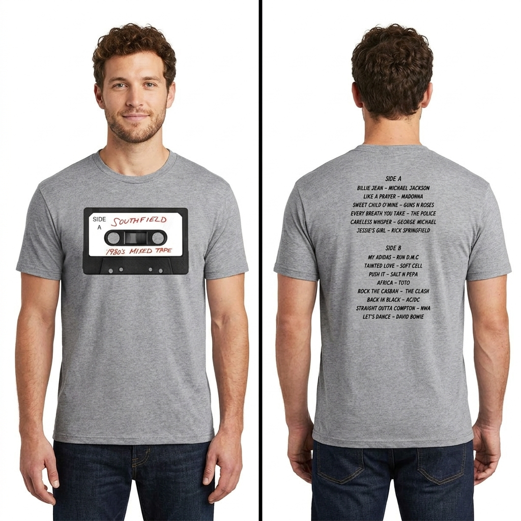 80's Mixed Tape Tee 2.0