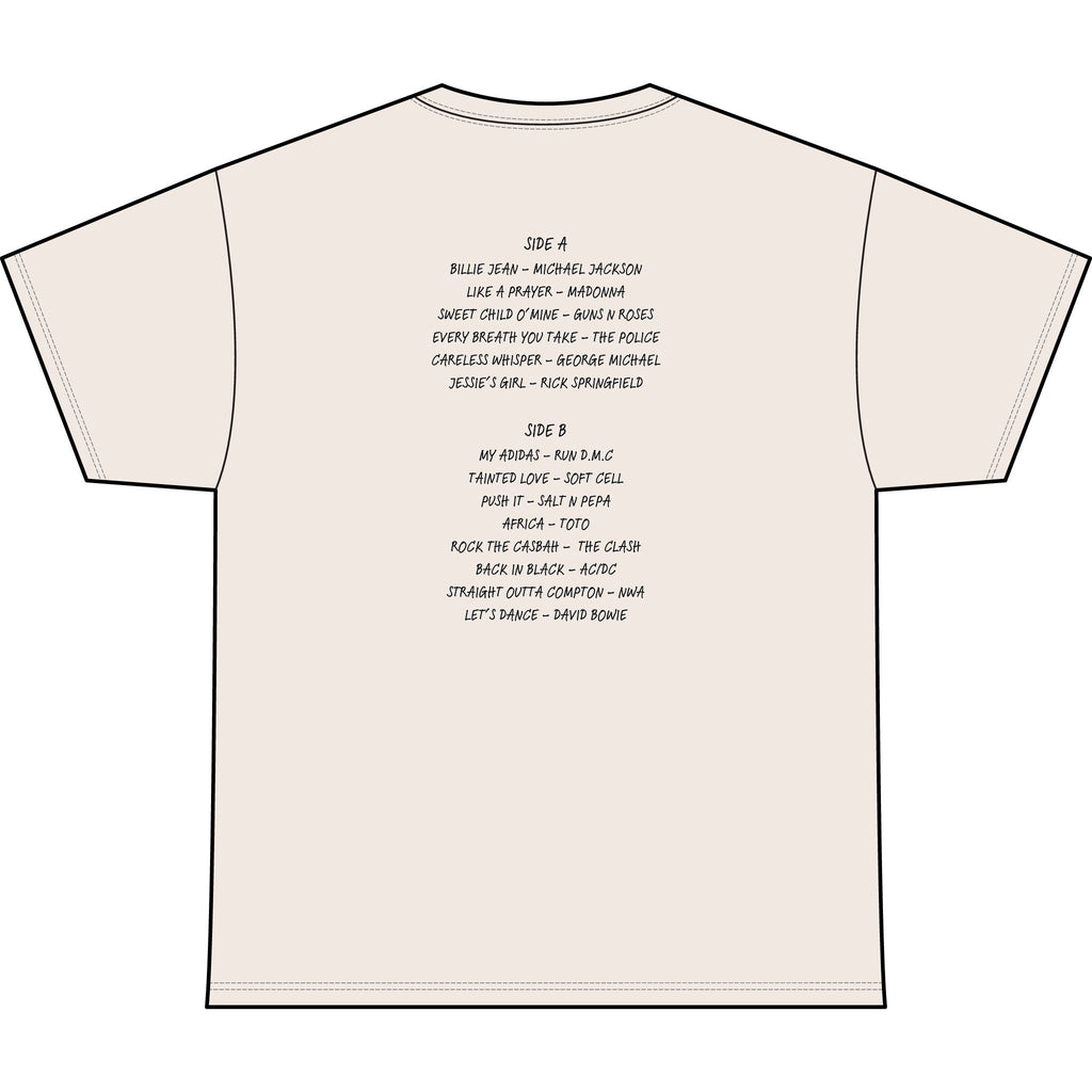 80's Mixed Tape Tee 2.0