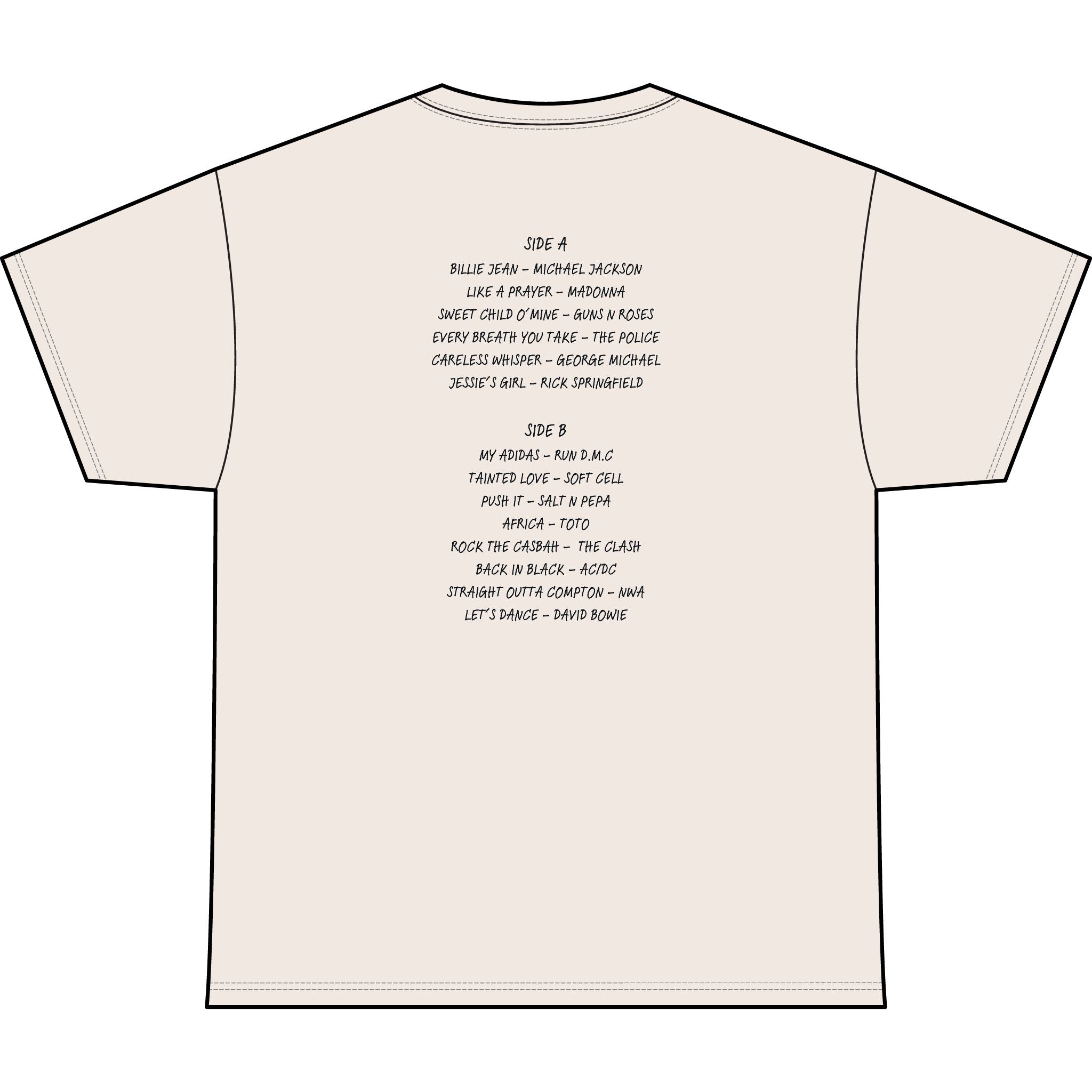 80's Mixed Tape Tee 2.0