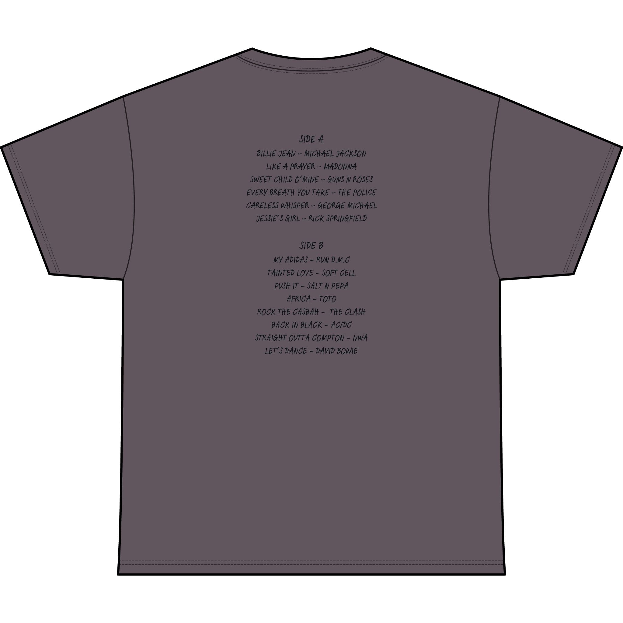 80's Mixed Tape Tee 2.0