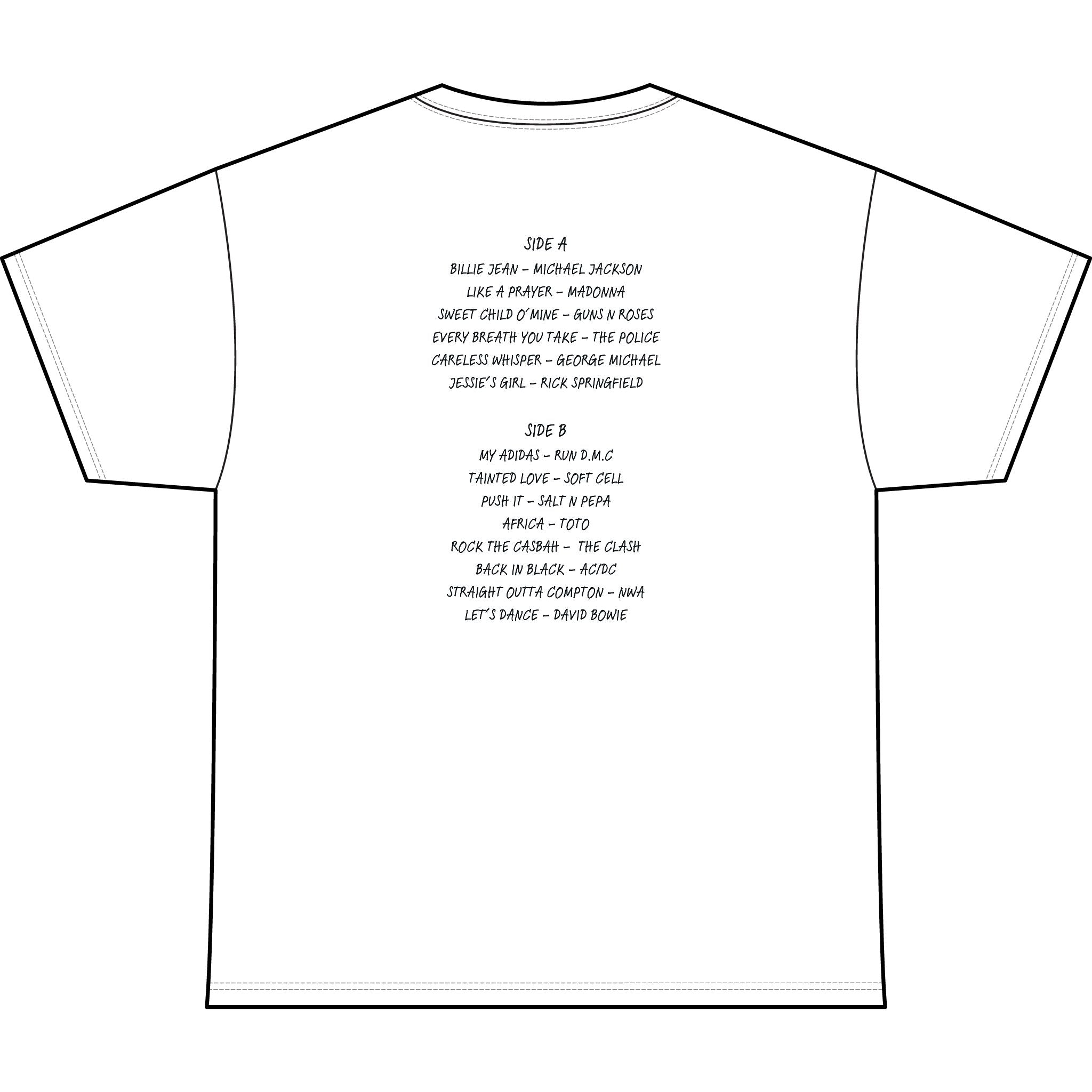 80's Mixed Tape Tee 2.0