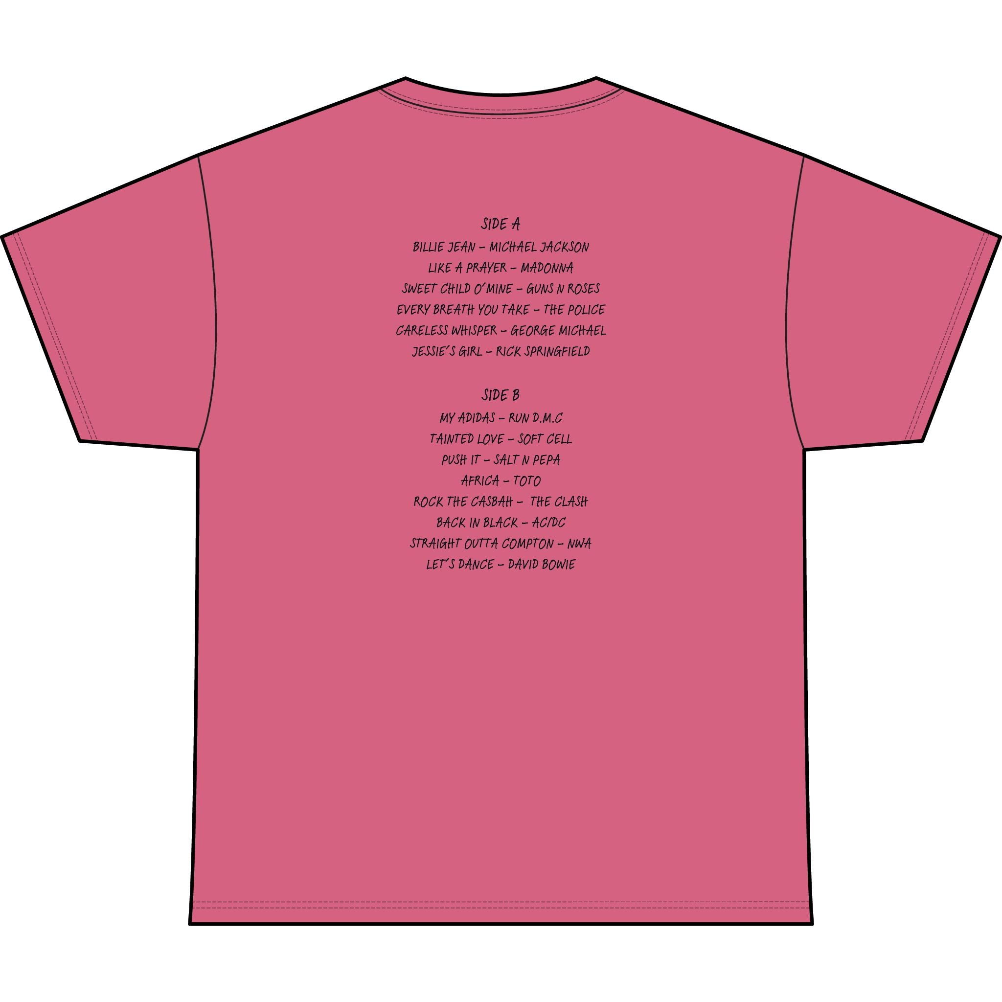 80's Mixed Tape Tee 2.0