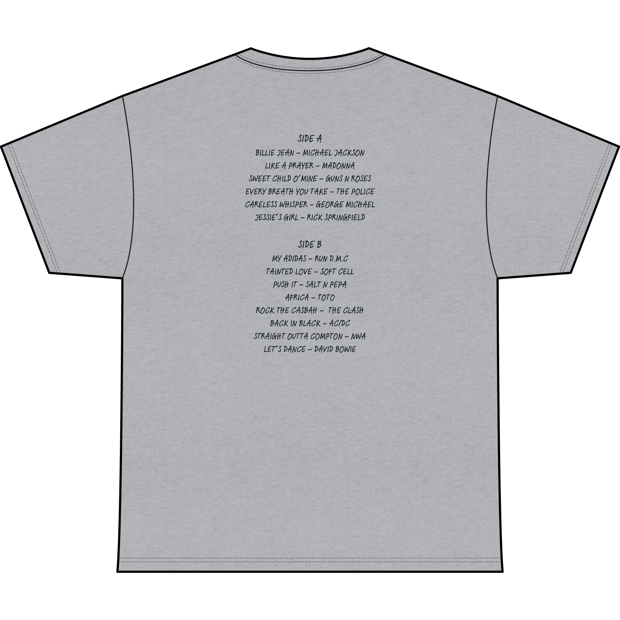 80's Mixed Tape Tee 2.0