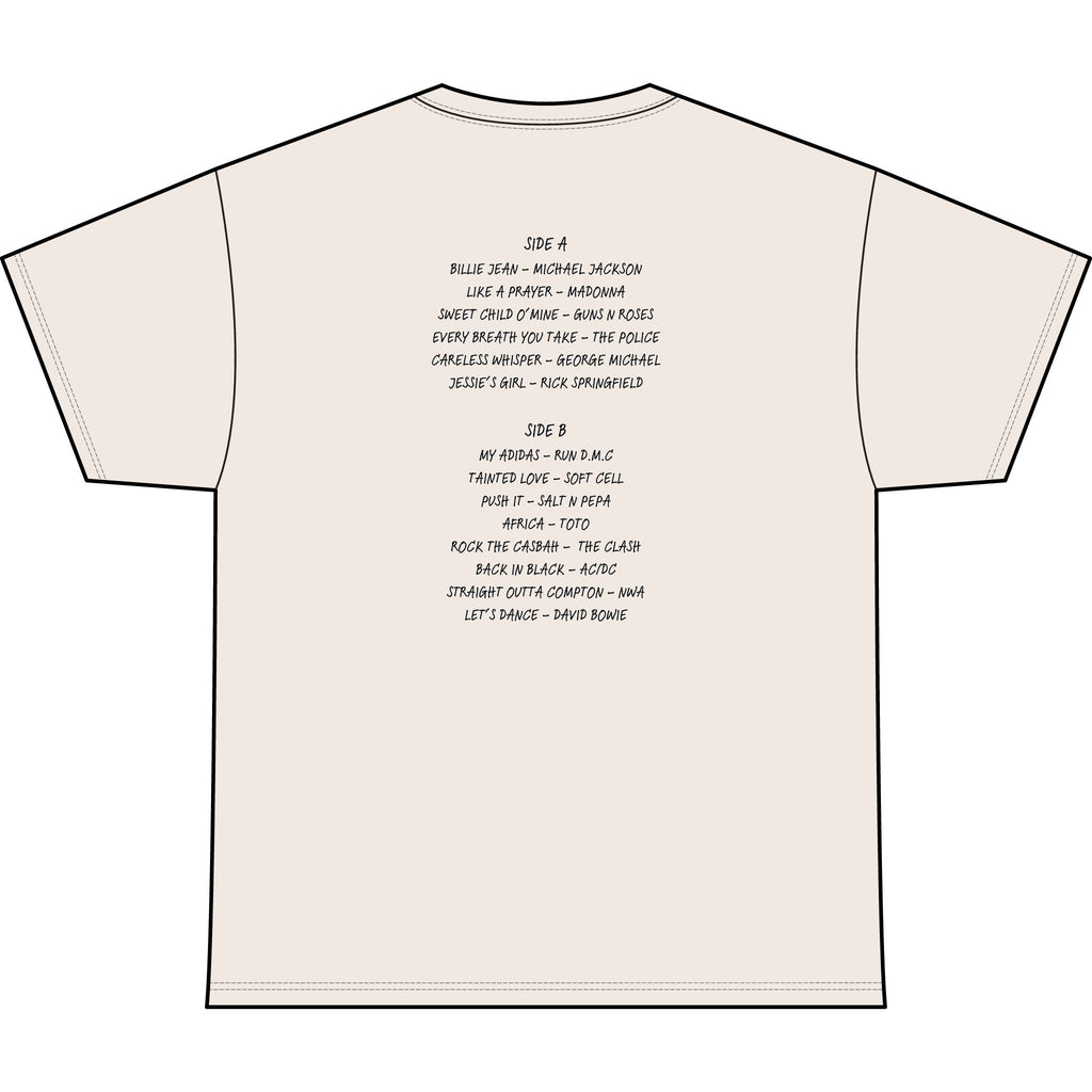 80's Mixed Tape Tee 2.0
