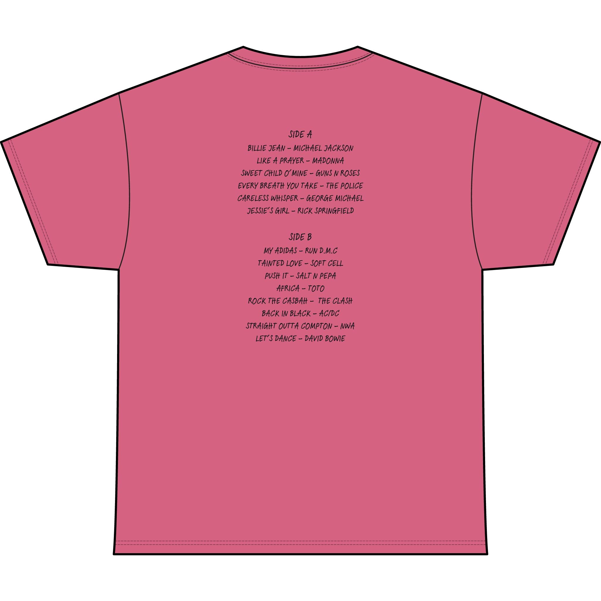 80's Mixed Tape Tee 2.0