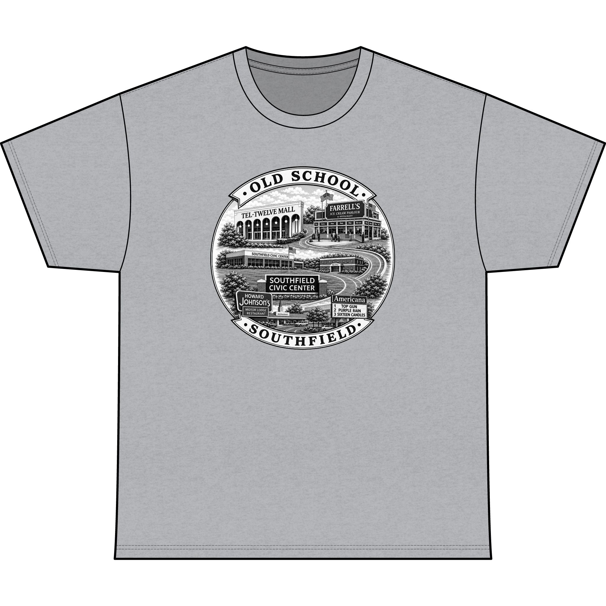 Old School Southfield Tee 2.0